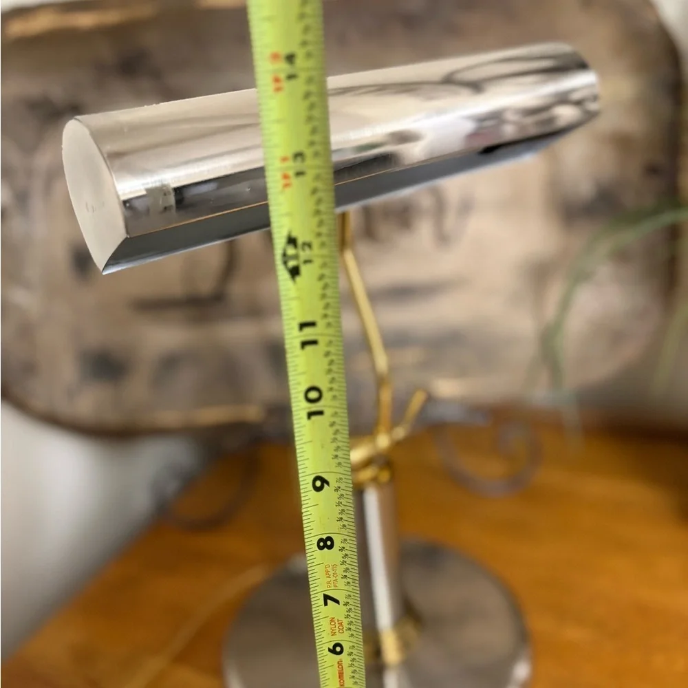 Vintage Brass Adjustable Desk Lamp